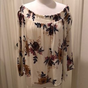 O’Neill Off the Shoulder Blouse